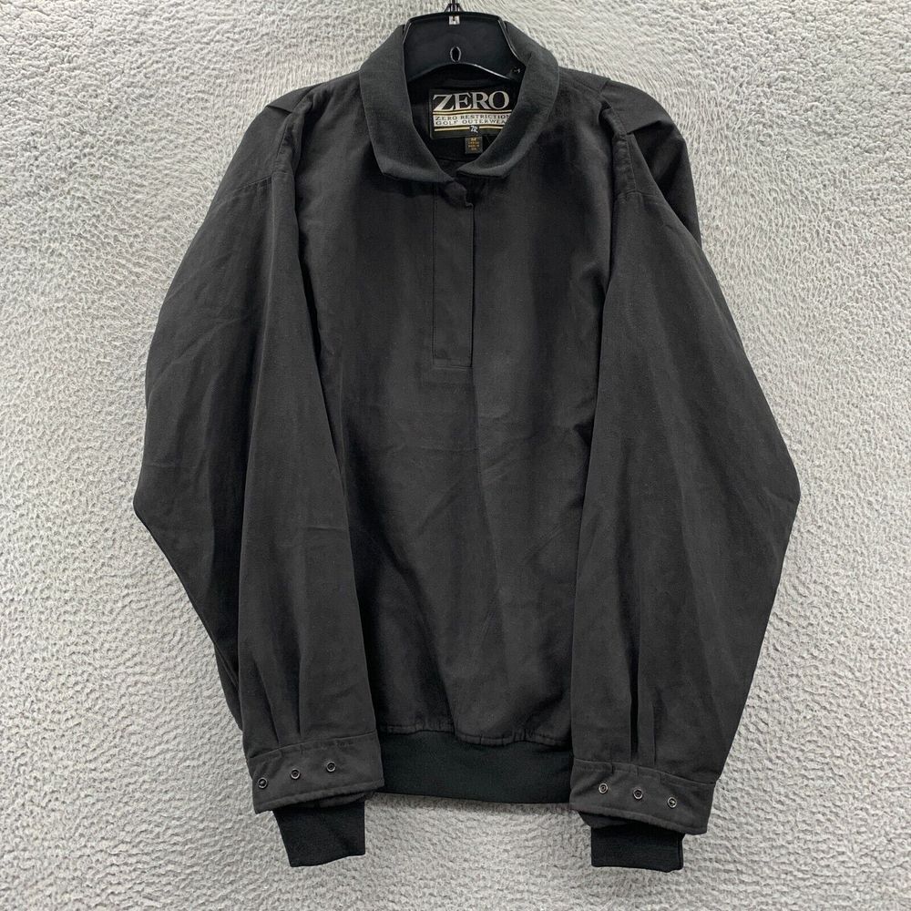 ZERO RESTRICTION Jacket Womens Medium Black Long Sleeve Golf